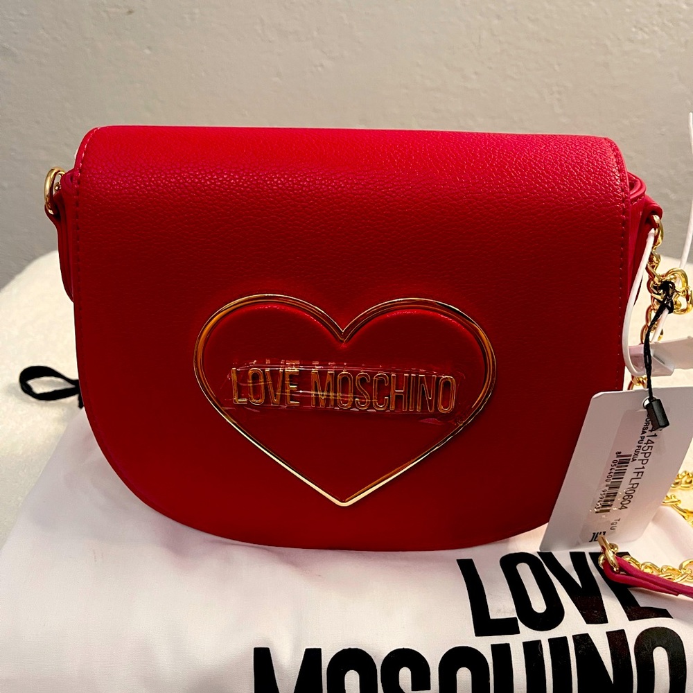 Love Moschino Crossbody Fuschia